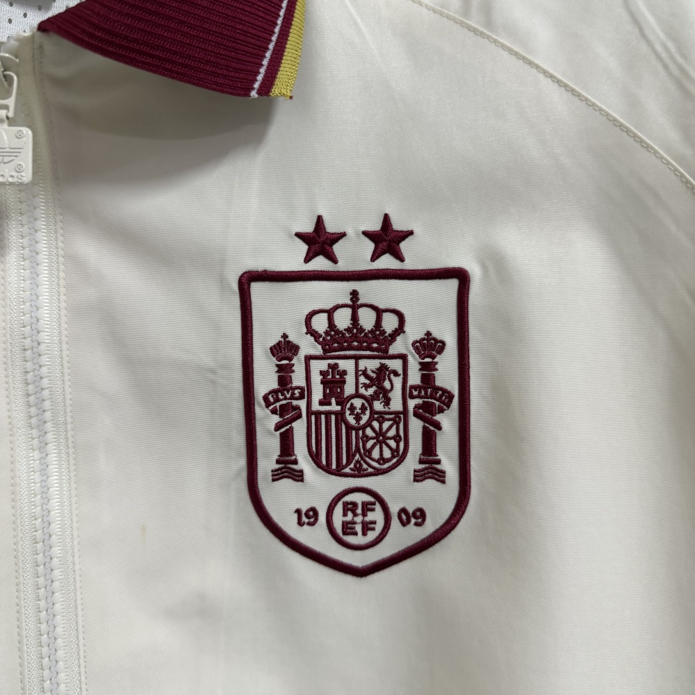 2026 Spanish Style (World Cup Edition) Apricot Casual Windbreaker Jacket