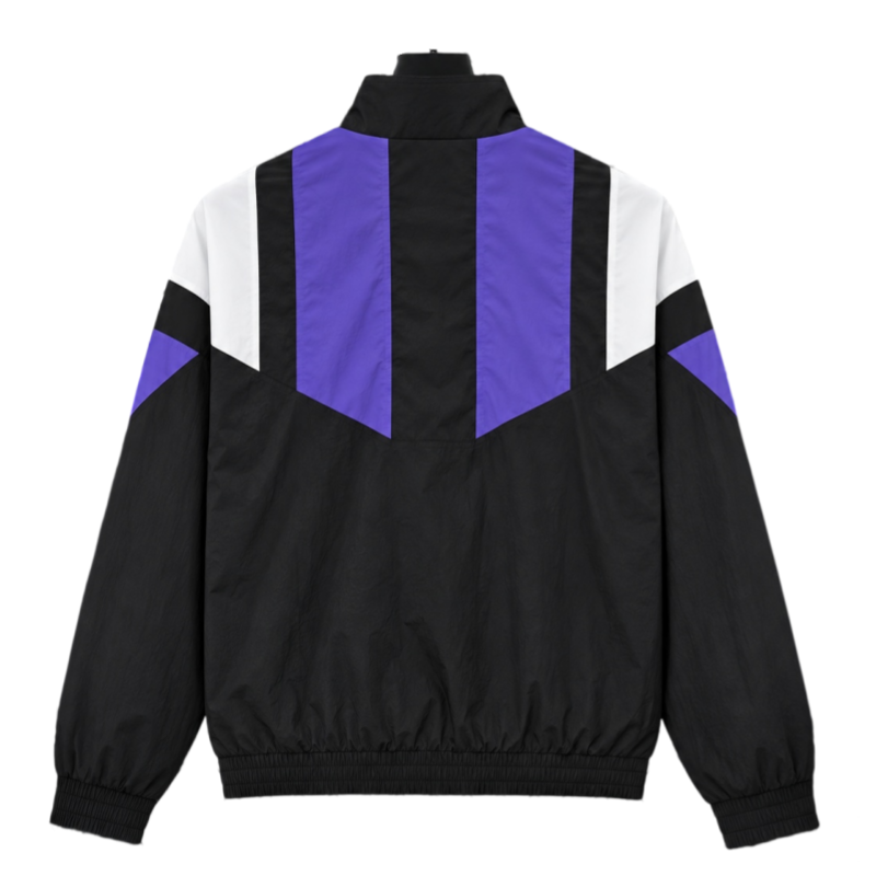 26-27 season Real Madrid black jacket EQT casual training windproof jacket