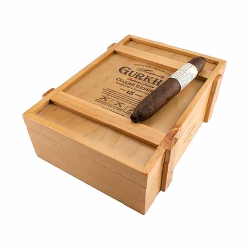 米盒 GURKHA CELLAR RESERVE AGED 15 YEARS HEDONISM GRAND ROTHCHILD 20s 廓尔喀 15年窖藏黑色大罗伯图 20支/盒