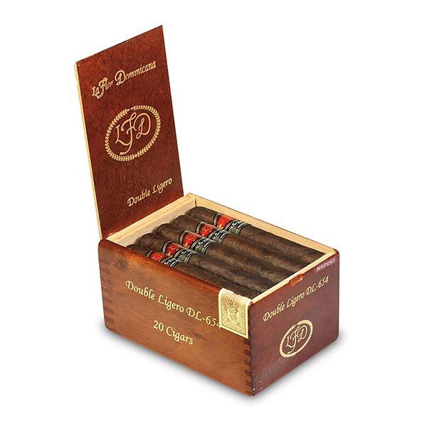 LA FLOR DOMINICANA DOUBLE LIGERO DL654 MADURO 20s 多米尼加之花 双尼格路DL654马杜罗 20支/盒