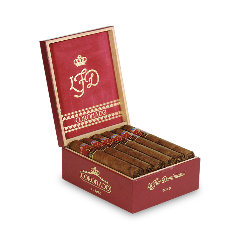 LA FLOR DOMINICANA CORONADO TORO 18s 多米尼加之花 科罗纳多公牛 18支/盒