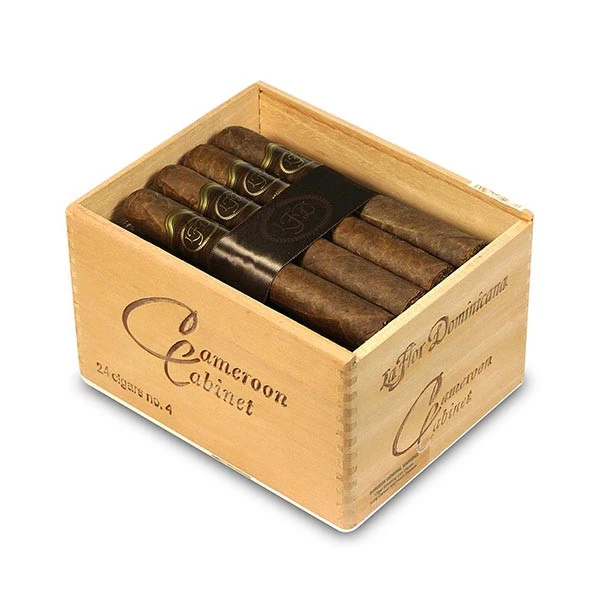 LA FLOR DOMINICANA CAMEROON CABINET NO.4 24s 多米尼加之花 喀麦隆4号 24支/盒