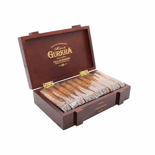 红盒 GURKHA CELLAR RESERVE AGED 18 YEARS SOLARA DOUBLE ROBUSTO 20s 廓尔喀 18年窖藏特别版双罗伯图 20支/盒