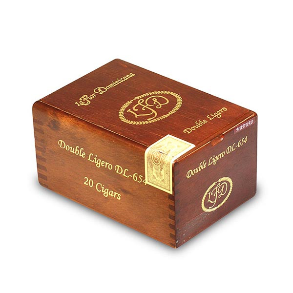 LA FLOR DOMINICANA DOUBLE LIGERO DL654 MADURO 20s 多米尼加之花 双尼格路DL654马杜罗 20支/盒