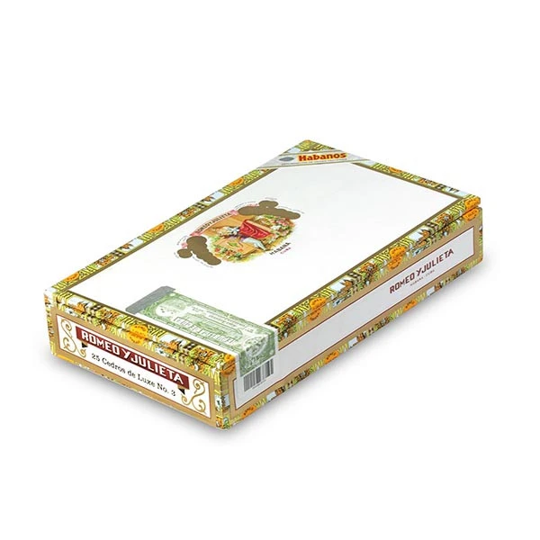 ROMEO Y JULIETA CEDROS DE LUXE N.3 25s 罗密欧朱丽叶 雪松3号 25支/盒