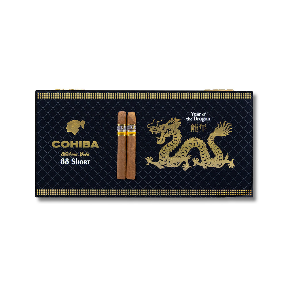 高希霸短号2024龙年限量版COHIBA PF SHORT 88 DRAGON
