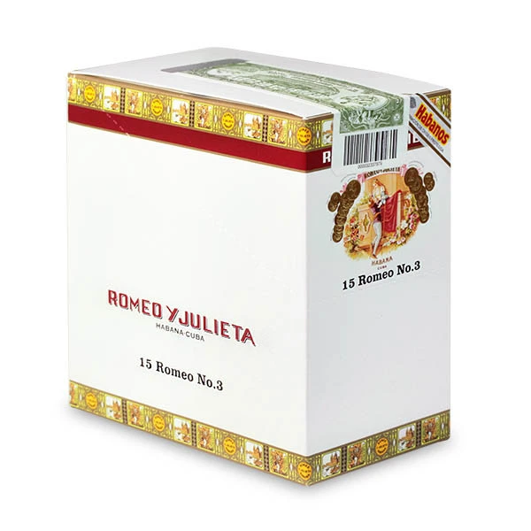 ROMEO Y JULIETA No.3 15s 罗密欧与朱丽叶 三号纸盒铝管 15支/盒