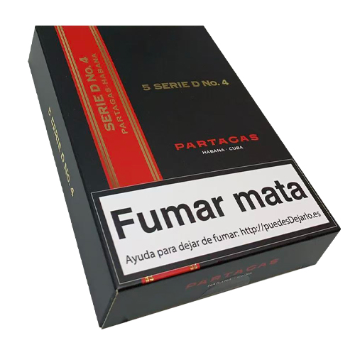 PARTAGAS SERIE D N.4 5s  帕特加斯 D4保湿盒 5支/盒