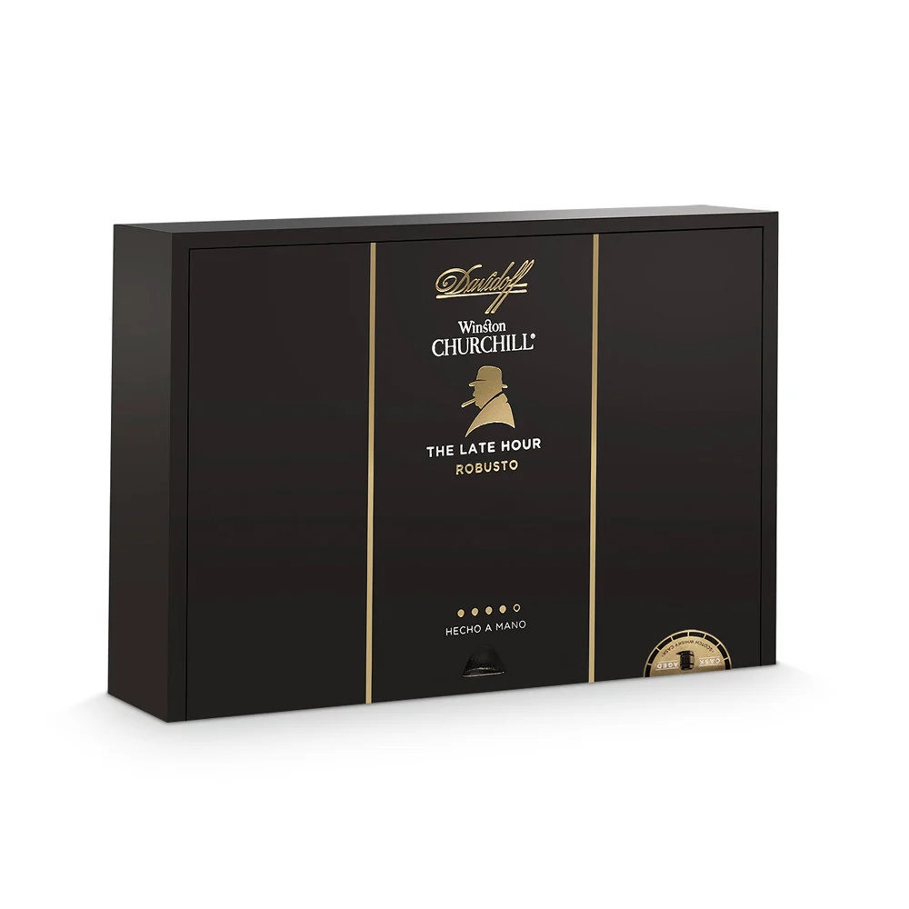 Davidoff Winston Churchill  The Late Hour Robusto 20s 大卫杜夫 温斯顿丘吉尔 至暗时刻 罗布图 20支/盒