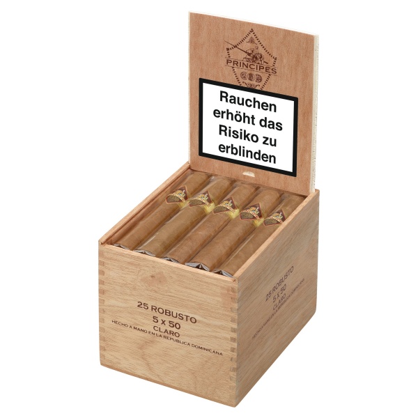 La Aurora Príncipes Claro Robusto 25s 狮子王 原则 克拉罗 罗布图 25支/盒