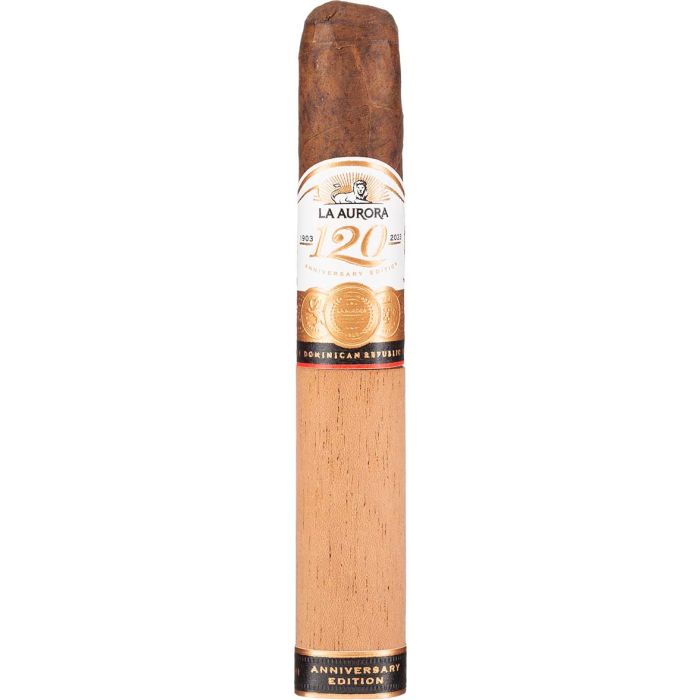 La Aurora 120th Anniversary Limited Edition Robusto 20s 狮子王 120周年限量 罗布图 20支/盒