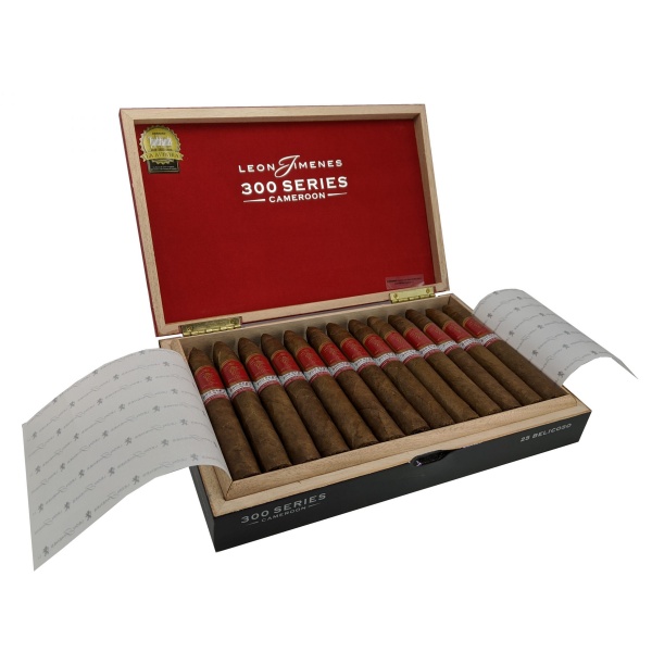 La Aurora Leon Jimenes 300 Series Belicoso 25s 狮子王 里昂 吉姆 300系列 喀麦隆 鱼雷 25支/盒