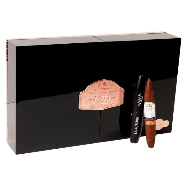 La Aurora 120th Anniversary Limited Edition Preferidos 10s 狮子王 120周年限量 完美双尖鱼雷 10支/盒