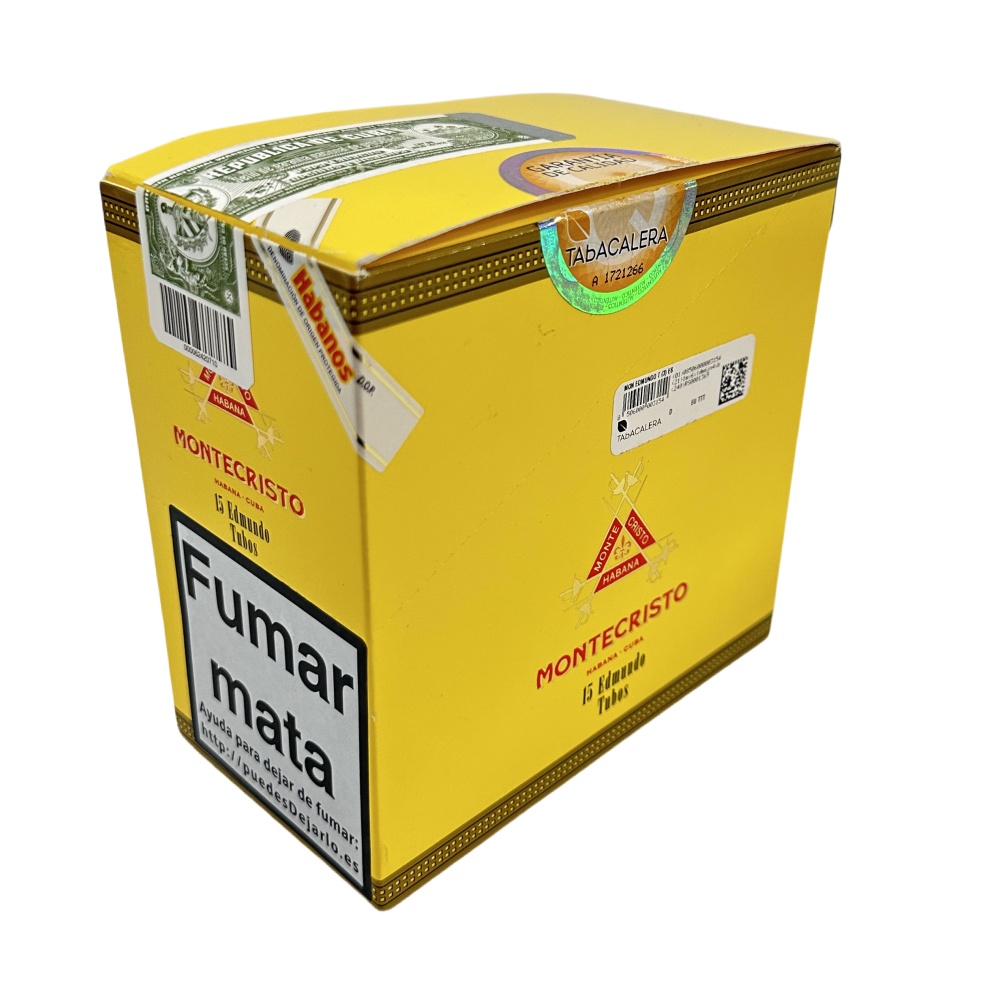 MONTECRISTO EDMUNDO  15s  蒙特 艾蒙多纸盒铝管 15支/盒