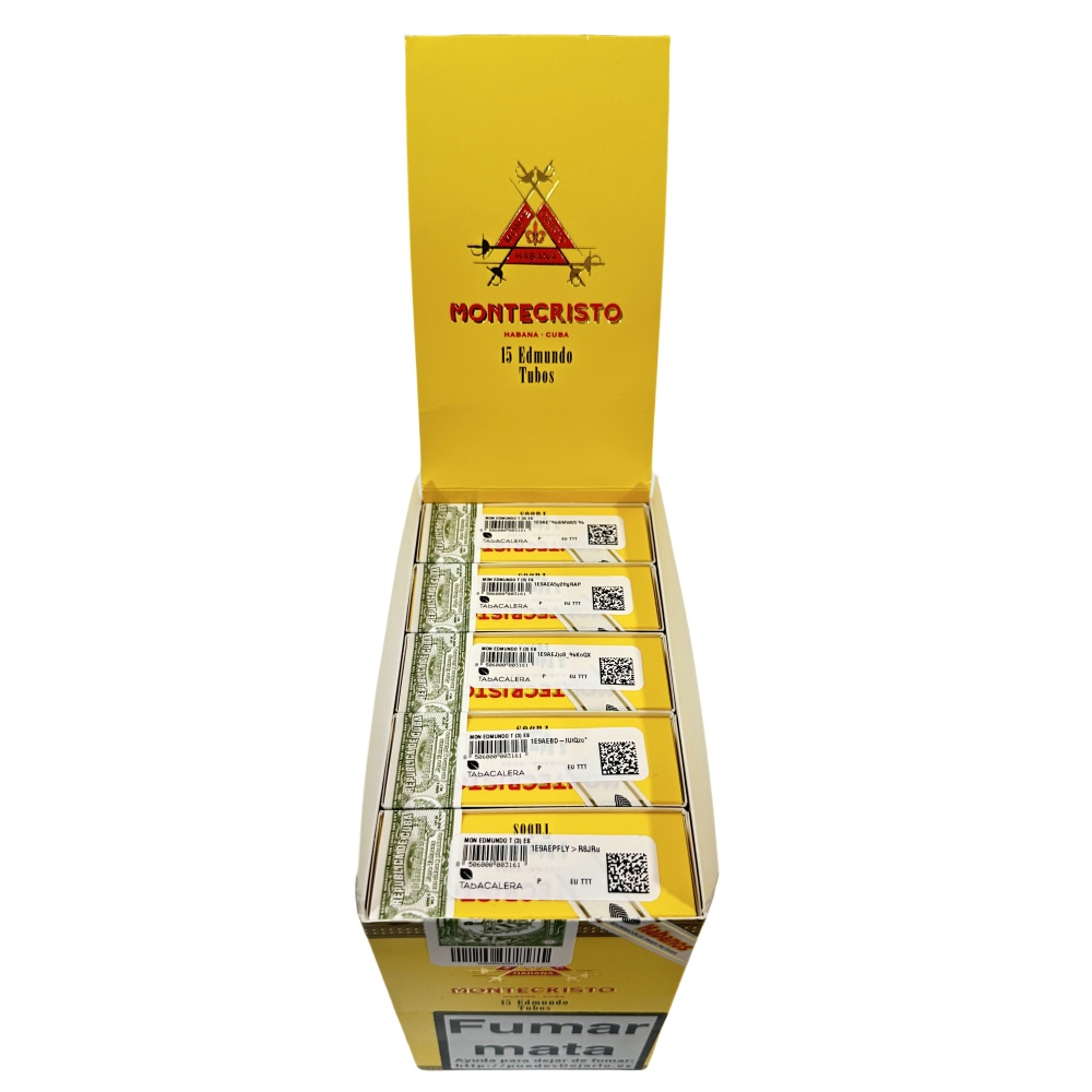 MONTECRISTO EDMUNDO  15s  蒙特 艾蒙多纸盒铝管 15支/盒