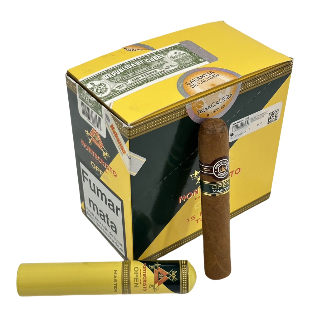 MONTECRISTO MASTER 15s 蒙特 大师纸盒铝管 15支/盒
