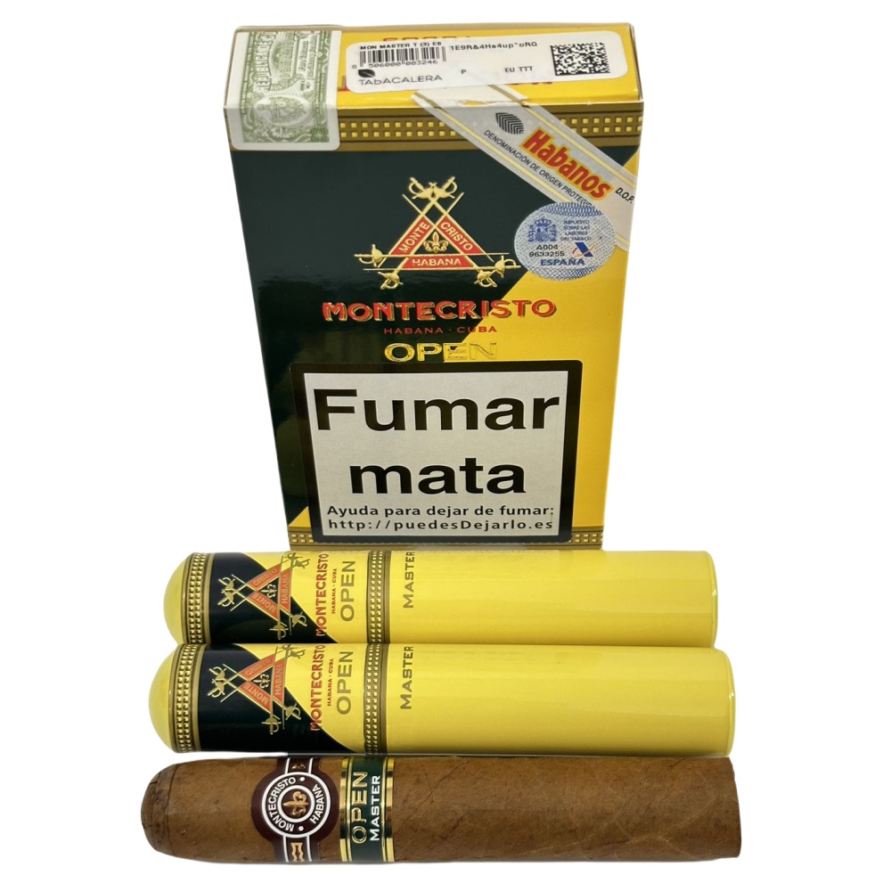 MONTECRISTO MASTER 15s 蒙特 大师纸盒铝管 15支/盒