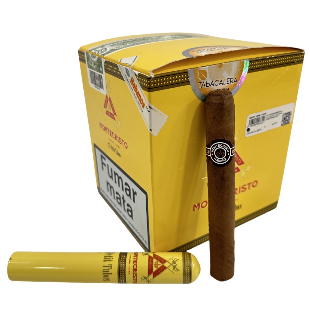 MONTECRISTOS PETIT TUBO 25s 蒙特 小铝管纸盒5支×5盒 25支/盒