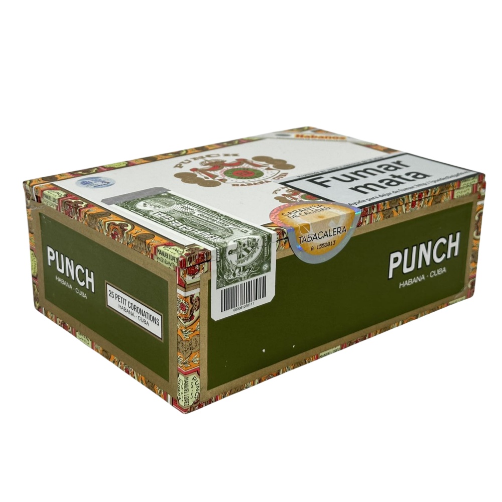 PUNCH PETIT CORONATIONS 25s 潘趣 小高朗拿铝管 25支/盒