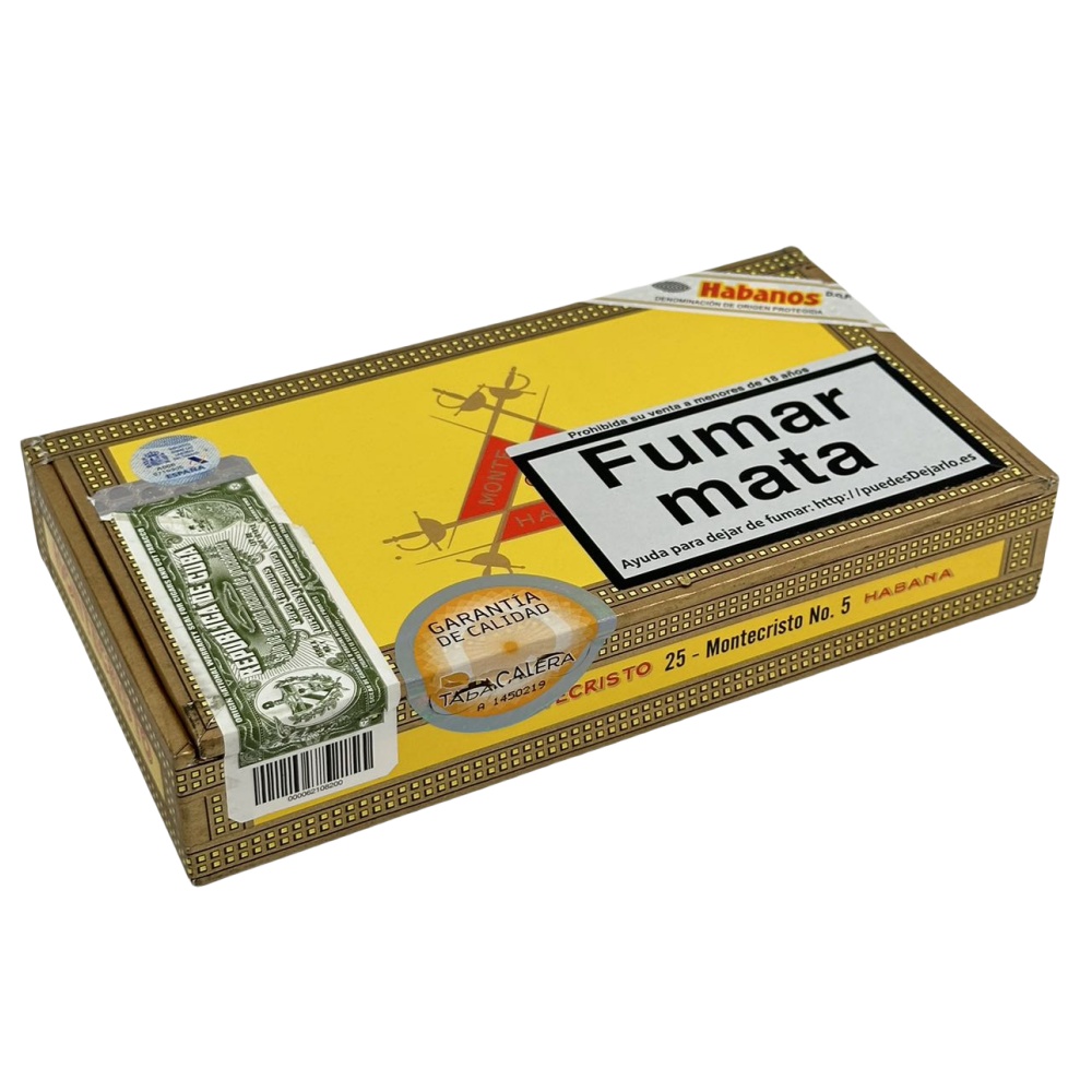 MONTECRISTO No.5 25s 蒙特 五号 25支/盒