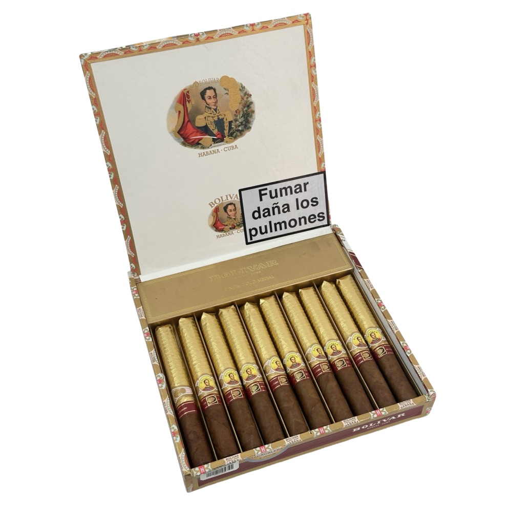 BOLIVAR NEW GOLD MEDAL（LCDH）10s 玻利瓦尔 金手指LCDH 10支/盒