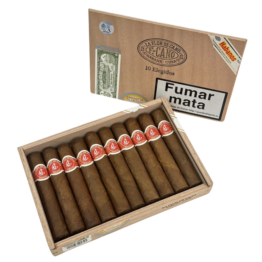 LA FLOR DE CANO ELEGIDOS 10s  拉弗洛尔．德卡诺 精选 木盒 10支/盒