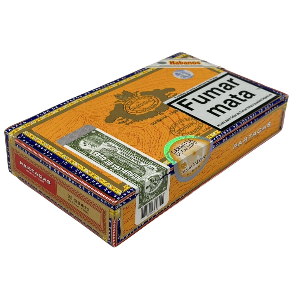 PARTAGAS SHORT 25s 帕特加斯 短款 木盒 25支/盒