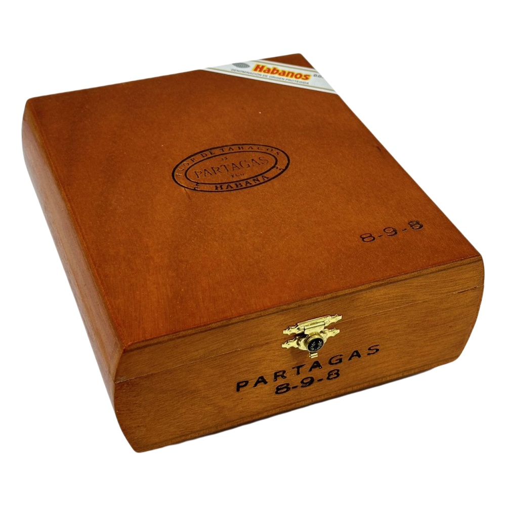 PARTAGAS 8-9-8 VARNISHED 25s 帕特加斯 8-9-8 25支/盒