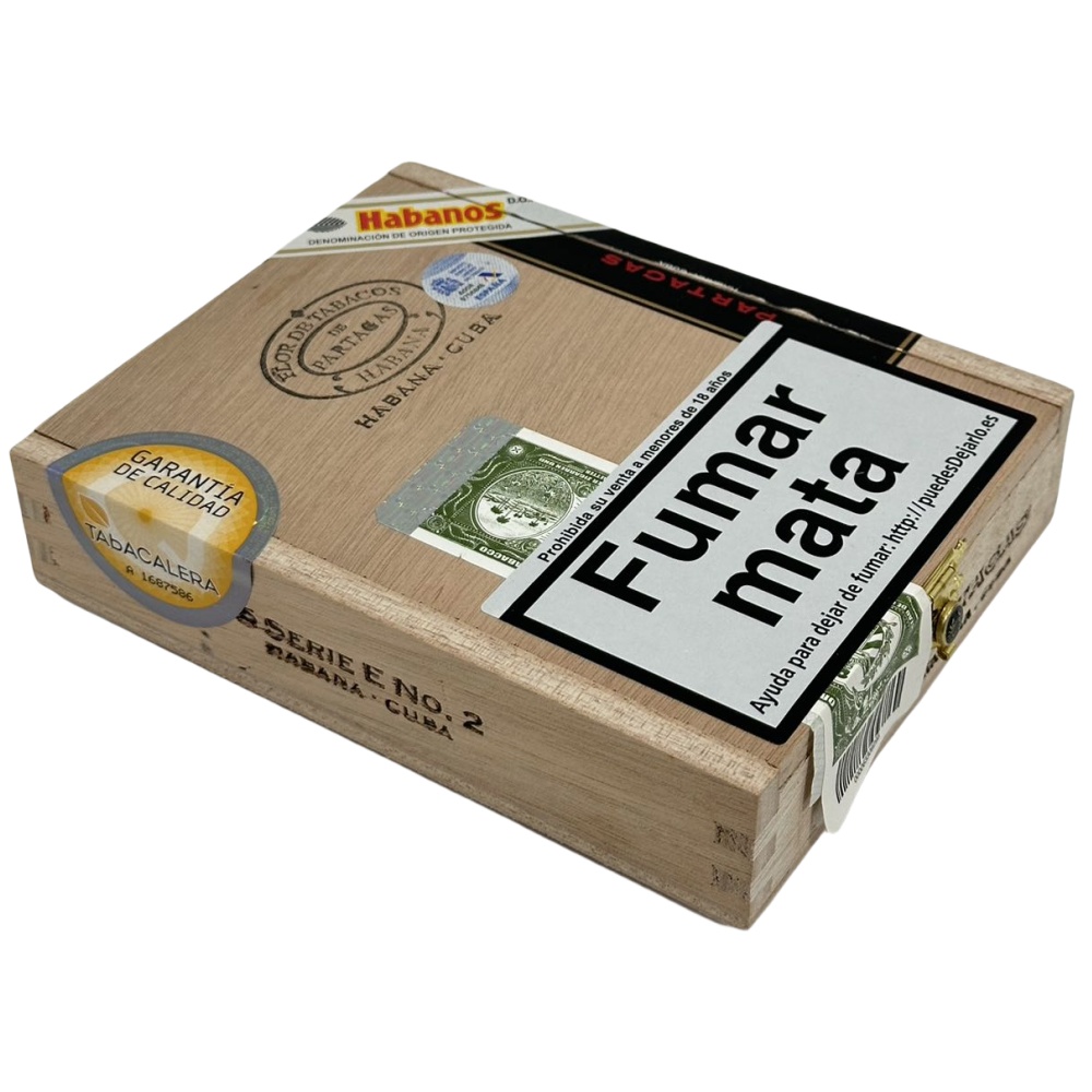 PARTAGAS Serie E No.2 5s 帕特加斯 E2号 木盒 5支/盒