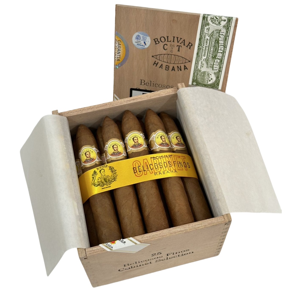 BOLIVAR BELICOSOS FINOS 25s 玻利瓦尔 比利高 25支/盒