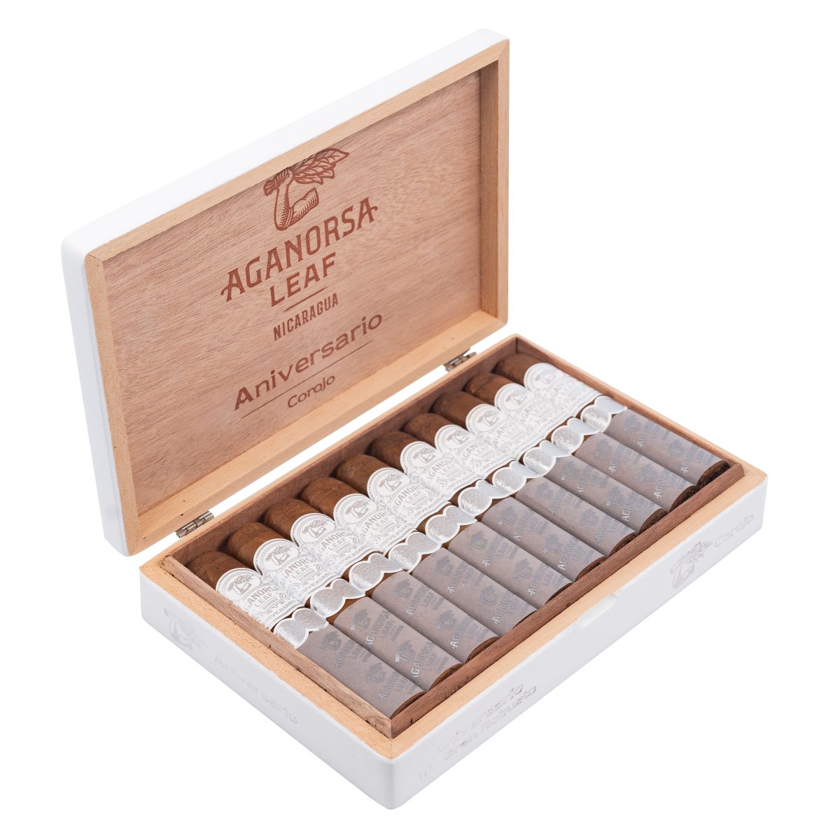 Aganorsa Leaf Aniversario Corojo Gran Robusto 10s 紫檀叶 周年庆典 科罗霍 格兰罗布图 10支/盒
