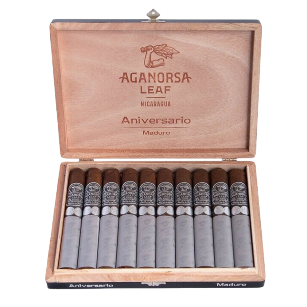Aganorsa Leaf Aniversario Maduro Gran Toro 10s 紫檀叶 周年纪念 马杜罗 托罗 10支/盒