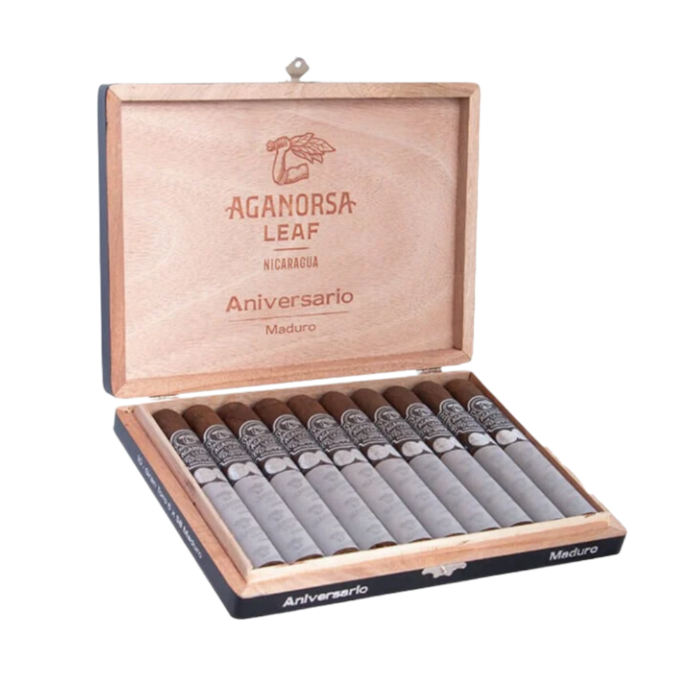 Aganorsa Leaf Aniversario Maduro Gran Toro 10s 紫檀叶 周年纪念 马杜罗 托罗 10支/盒