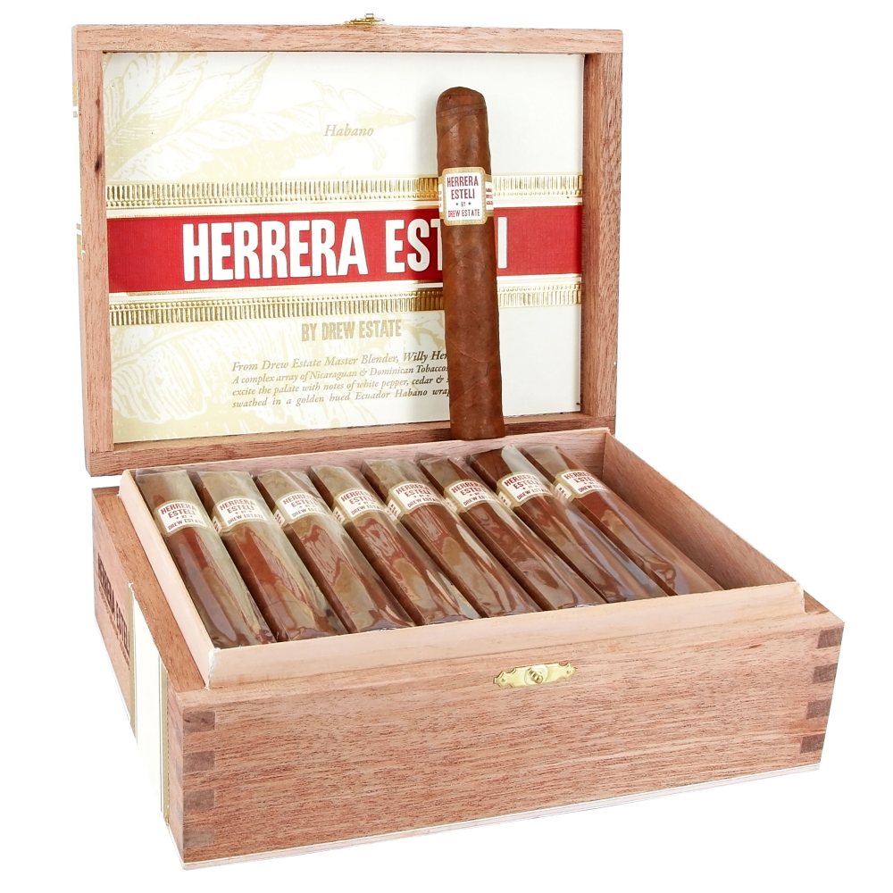HERRERA ESTELI HABANO ROBUSTO GRANDE 25s 德鲁庄园 埃雷拉哈瓦那大罗伯图 25支/盒