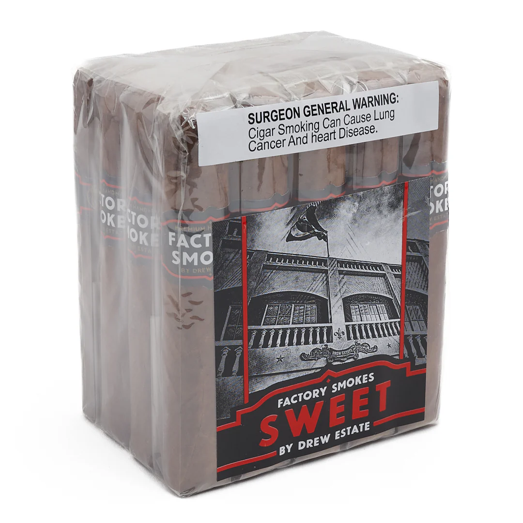 Drew Estate Factory Smokes Sweet Robusto 20s 德鲁庄园 烟工坊 甜系列 罗布图 20支/包