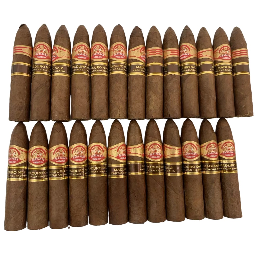 PARTAGAS MADURO No.2 25s 帕特加斯 马杜罗二号 25支/盒 破损样盒 编号（62）