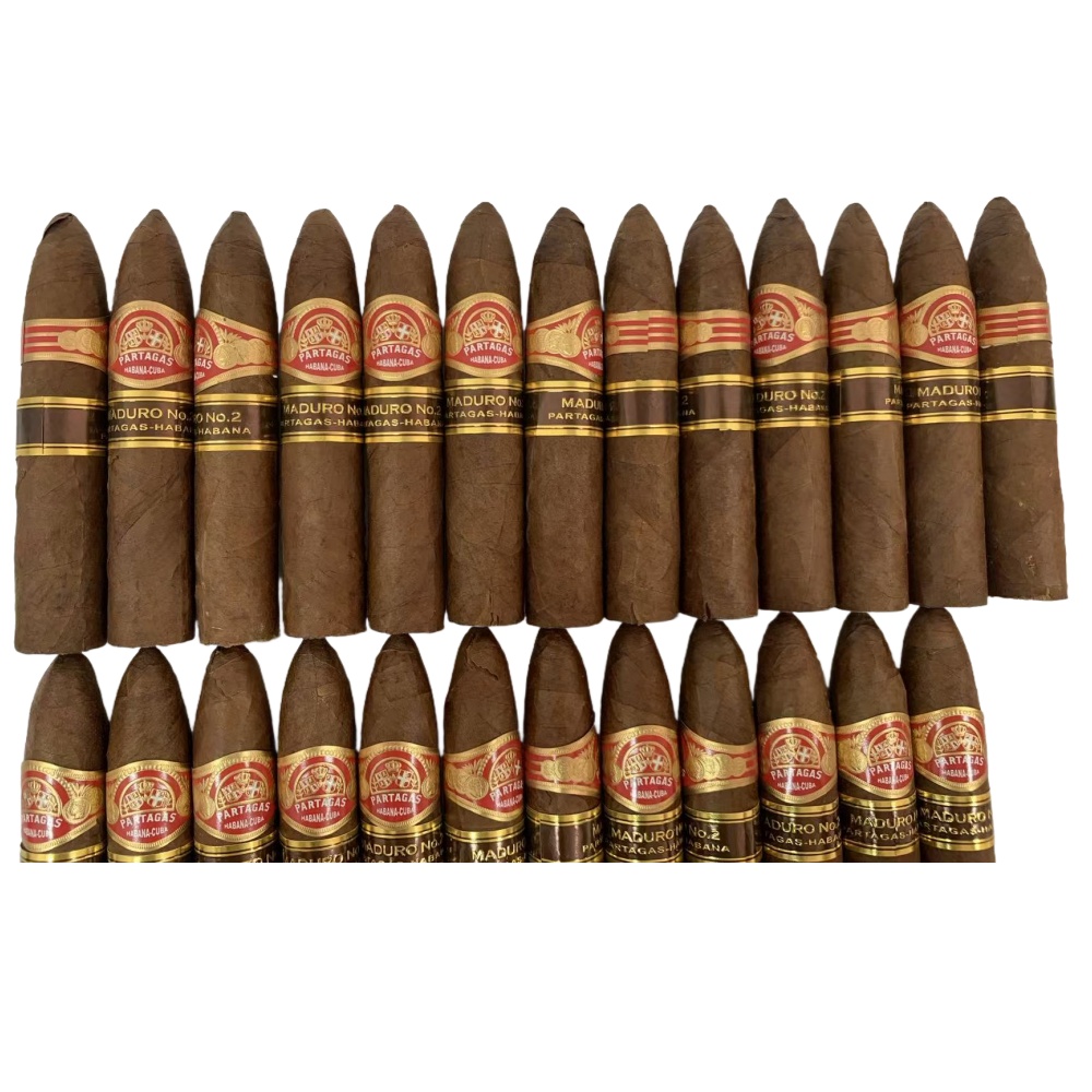 PARTAGAS MADURO No.2 25s 帕特加斯 马杜罗二号 25支/盒 破损样盒 编号（62）