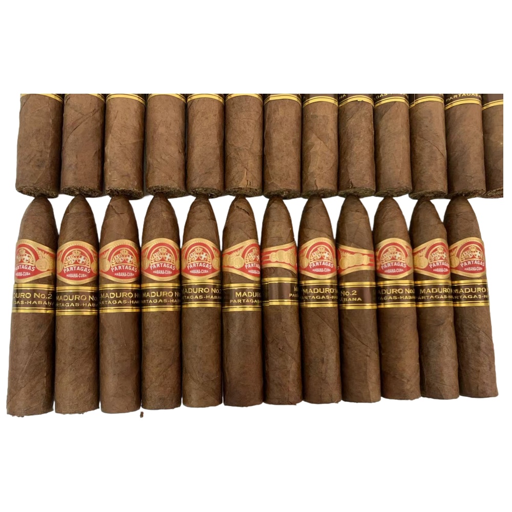 PARTAGAS MADURO No.2 25s 帕特加斯 马杜罗二号 25支/盒 破损样盒 编号（62）