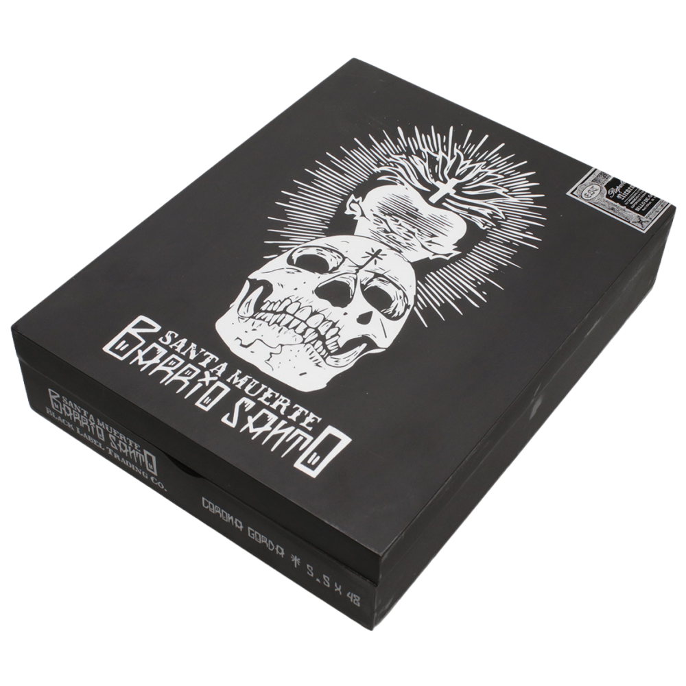 Black Label Trading Santa Muerte Barrio Santo Corona Gorda 20s 黑标贸易 死亡圣母 科罗纳戈达 20支/盒