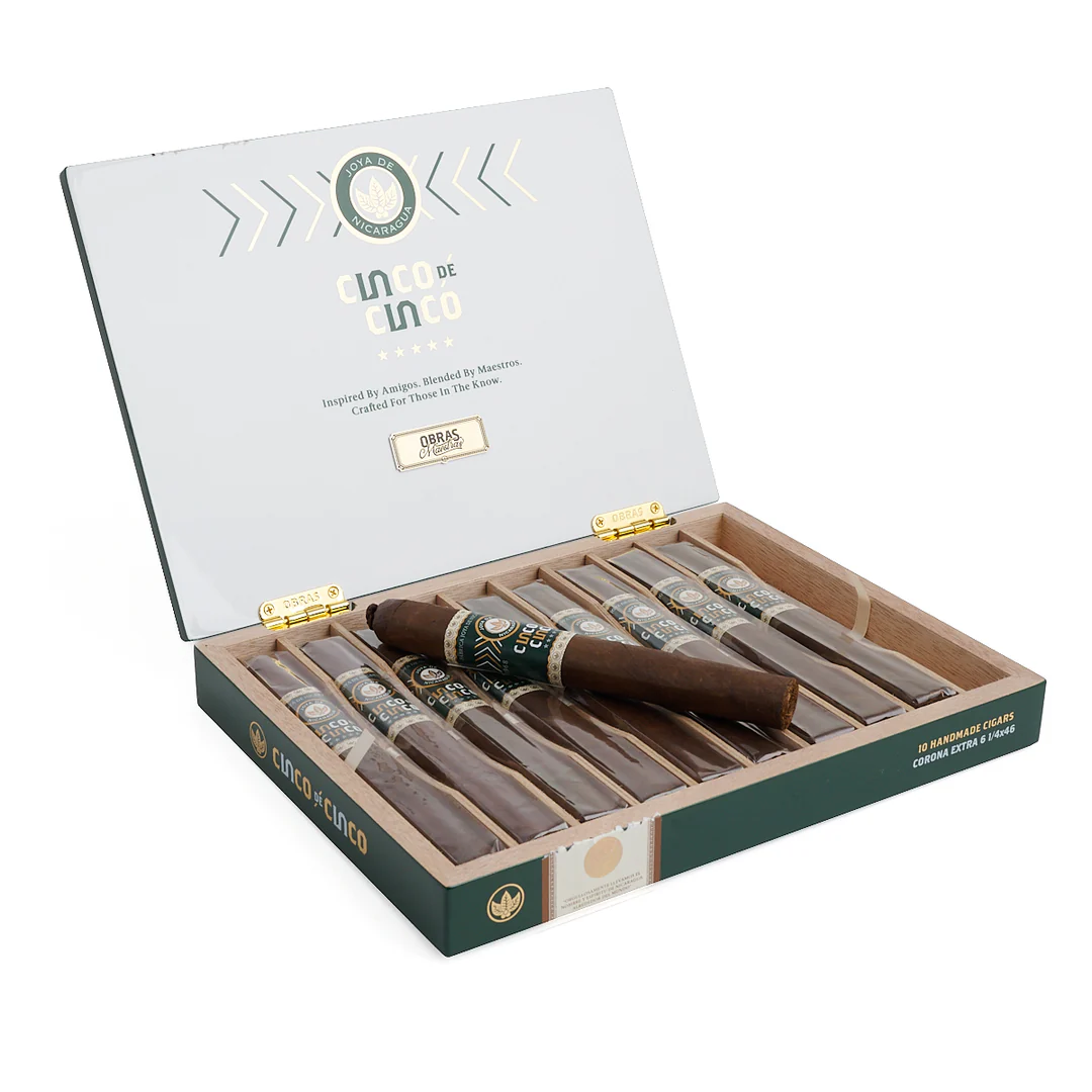 Joya De Nicaragua Cinco de Cinco Corona Extra 10s 尼加拉瓜珍宝 五分之五 特级 高朗拿