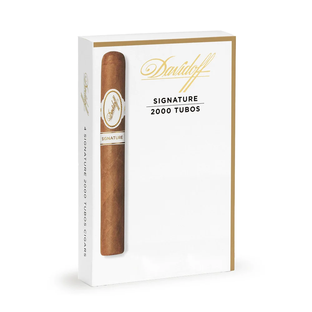 DAVIDOFF SIGNATURE 2000 TUBOS 20s 大卫杜夫 署名 2000 铝管 4支/盒x5盒