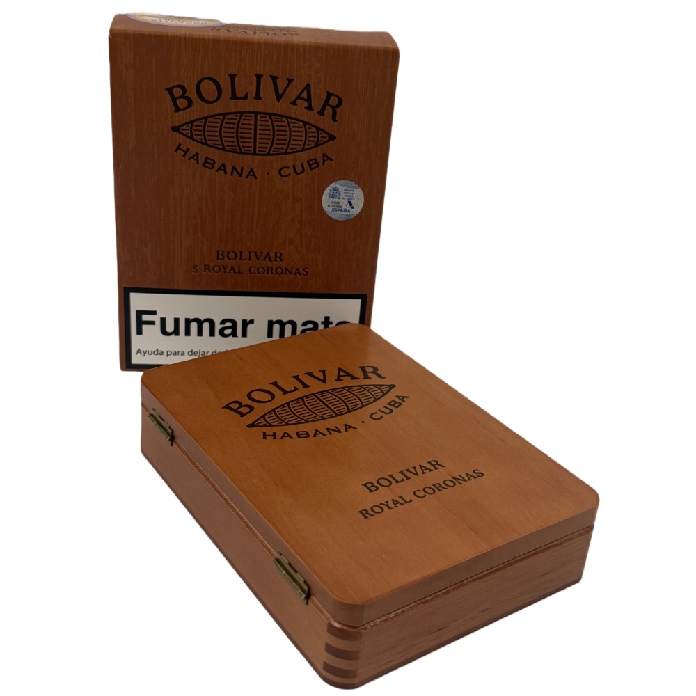 BOLIVAR ROYAL CORONAS 5s 玻利瓦尔 皇家高朗拿 木盒 5支/盒