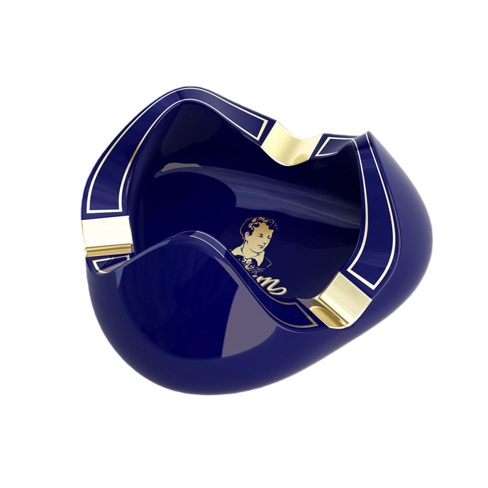 Byron Blue Limited Edition Ceramic ashtray 拜伦 蓝色 限量版 陶瓷 烟灰缸