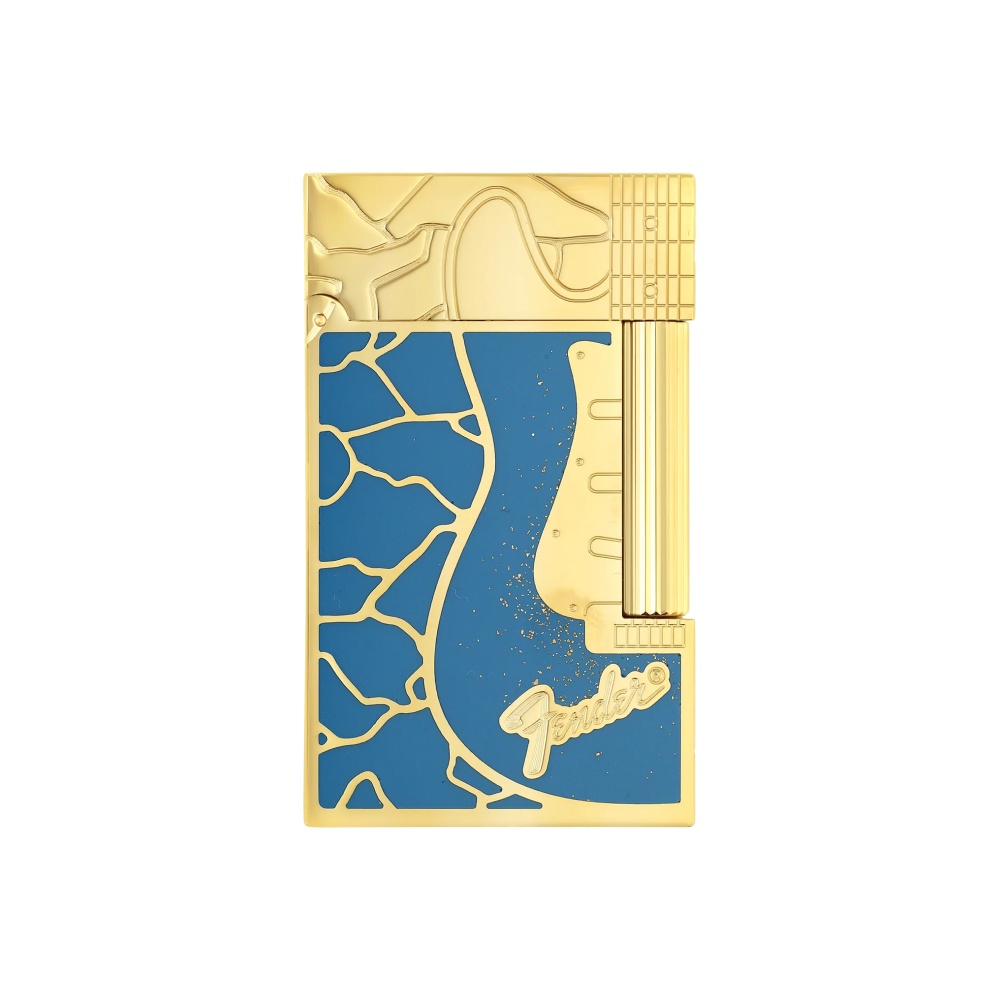 S.T.DUPONT 都彭 Ligne2 朗声系列 Fender联名 蓝金 打火机 C16026CL（预售）