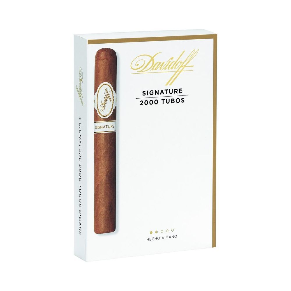 DAVIDOFF SIGNATURE 2000 TUBOS 20s 大卫杜夫 署名 2000 铝管 4支/盒 X 5盒