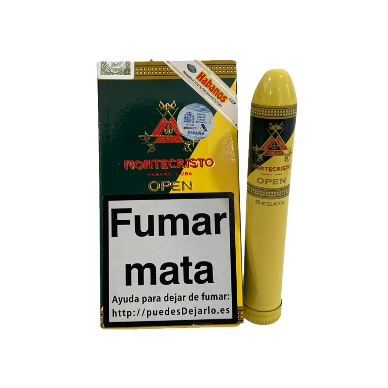 MONTECRISTO REGATA 3s 蒙特 比赛 纸盒铝管 3支/盒