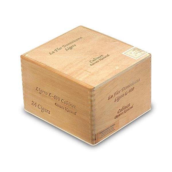LA FLOR DOMINICANA LIGERO L- 400 CABINET OSCURO NATURAL 24S 多米尼加之花 高叶L-400 奥斯库罗 自然