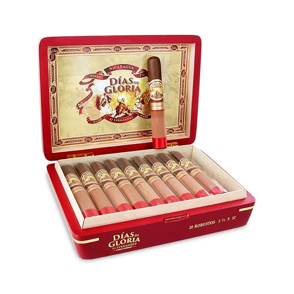 AJ FERNANDEZ DIAS DE GLORIA ROBUSTOS 20s AJ 费尔南德斯 迪亚斯德格洛里亚罗伯图 20支/盒