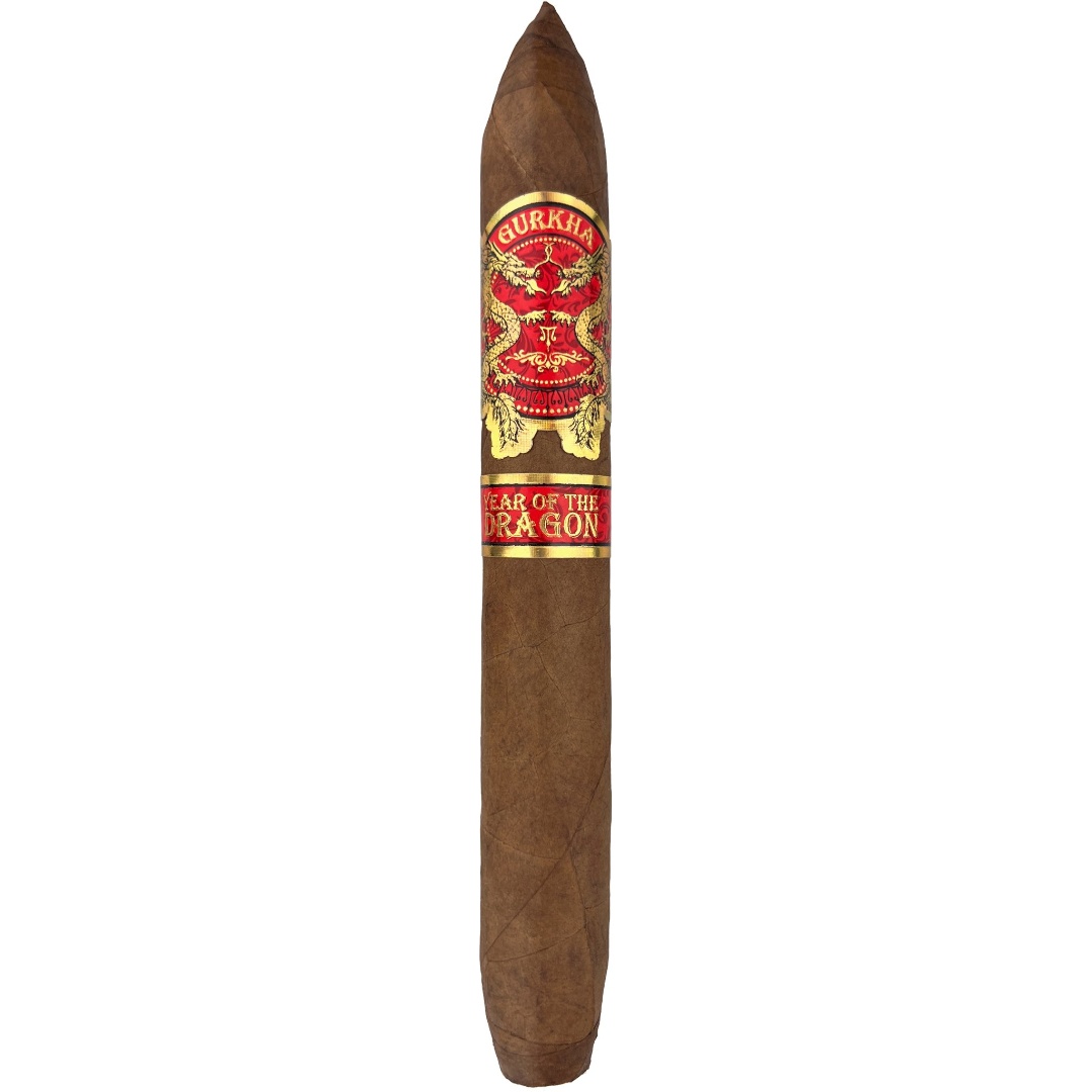 Gurkha Year Of The Dragon Figurado 15s 廓尔喀龙年 双尖鱼雷 15支/盒