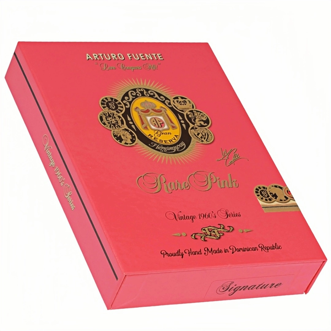 Arturo Fuente Rare Pink Vintage 1960's Series Signature 5s 阿图罗 富恩特 稀有粉1960s系列 签名 5支/盒